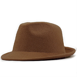 Шляпа Трилби фетровая, св.коричневый
