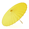 Китайские бумажные зонтики 40 х 30 см желтый