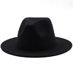 Шляпа Федора фетровая, черный