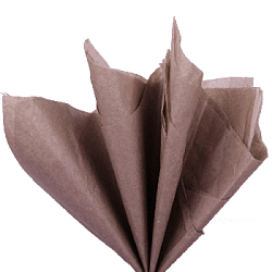 Бумага тишью коричневая 76 х 50 см, 500 листов 17-19 г/м