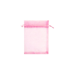 Мешочек из органзы 7 х 9 см светло-розовый 