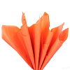 Бумага тишью оранжевая 76 х 50 см, 10 листов 17-19 г/м