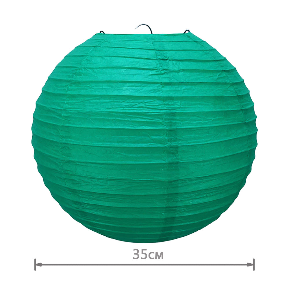 Подвесной фонарик стандарт 35 см темно-изумрудный new