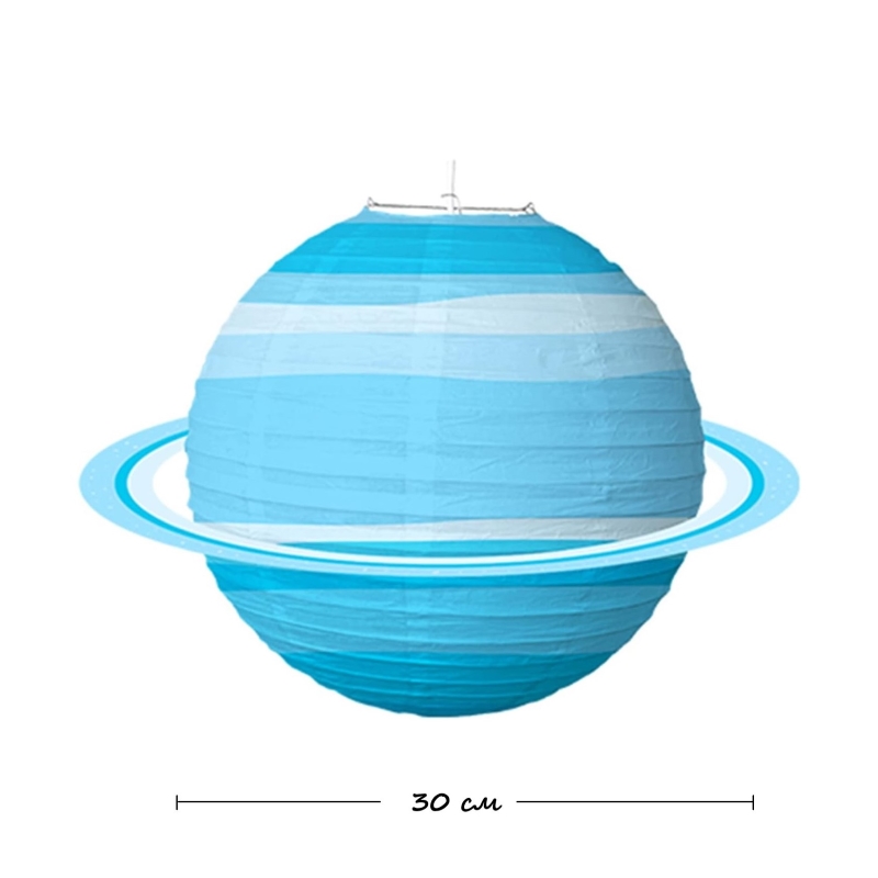 Подвесной фонарик планета "Уран" 30 см