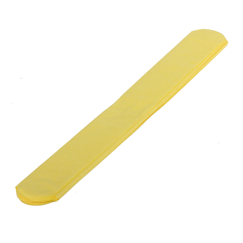 Помпон из бумаги 45 см желтый