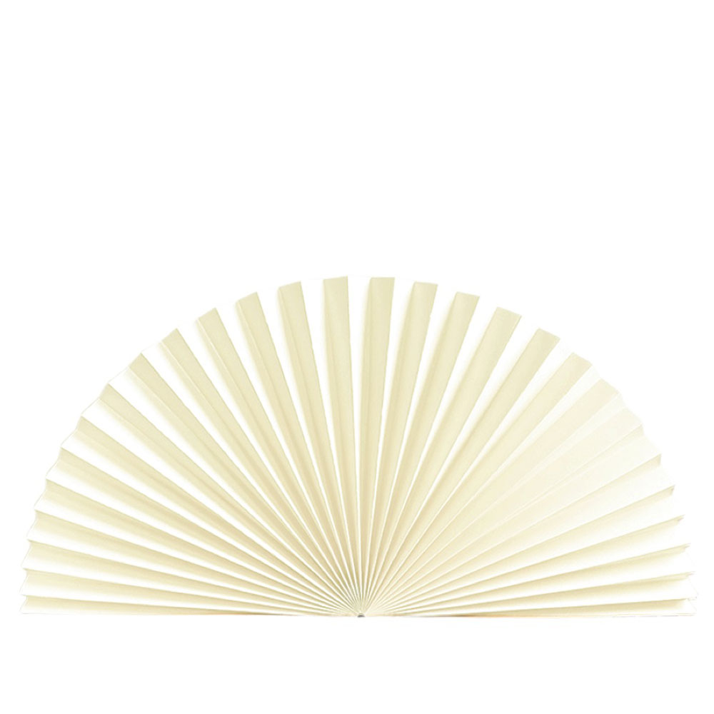 Веер-гармошка 180г/м 100 см, слоновая кость Веер-гармошка 180г/м 100 см, слоновая кость
