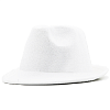 Шляпа Трилби фетровая, белый