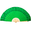 Веер для танцев 44х80см №2, зеленый