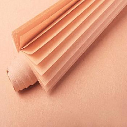 Цветная крафт бумага в листах бежево-персиковый 130г/м 60х60см 15 листов