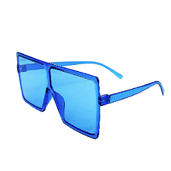 Очки квадратные синие №11