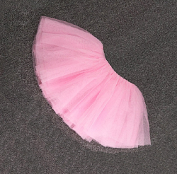 Юбка-пачка 27 см розовая № 4