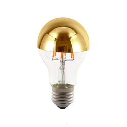 Лампа светодиодная A60 E27 W6 K2700 Золото
