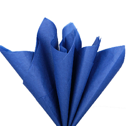 Бумага тишью односторонняя темно-синяя 76 х 50 см, 500 листов 14 г/м