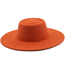 Шляпа Гаучо фетровая, оранжевый
