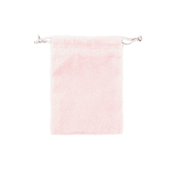 Мешочек велюровый 12х16 см, светло-розовый