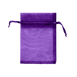 Мешочек из органзы 15 х 20 см фиолетовый