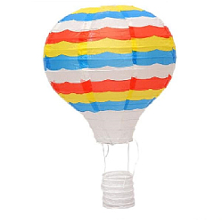 Подвесной фонарик "Воздушный шар Радуга" 40 см