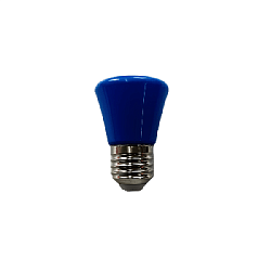 Лампа светодиодная Колокольчик d-45 E27 W3, синий