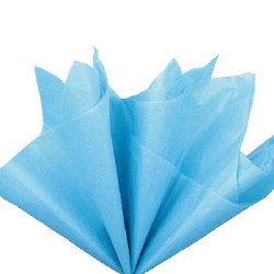 Бумага тишью синяя 76 х 50 см, 500 листов 17-19 г/м