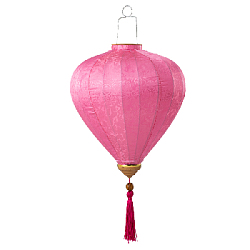 Вьетнамский фонарик 16" Чеснок розовый 111