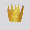 Набор Корона королевы 6 шт 10 см Золото