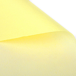 Бумага рельефная лимонная 46г/м, 64х64 см, 20 листов 