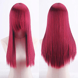 Парик косплей прямой 60см 3085