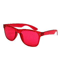 Очки Вайфареры малиновые, №8