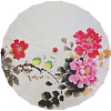 Китайские тканевые зонтики цветочные 82х54см, №4