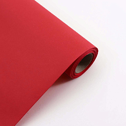 Цветная крафт бумага в рулонах алый 80г 58см х 7,3м