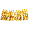 Гирлянда тассел 12 кисточек по 10 листов, фольга золото