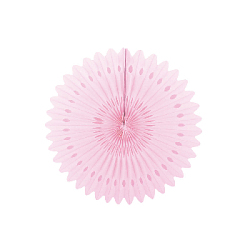 Фант с перфорацией 20 см светло-розовый