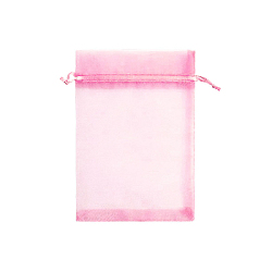 Мешочек из органзы 13 х 18 см светло-розовый