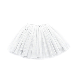 Белая юбка из фатина