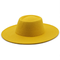 Шляпа Гаучо фетровая, желтый