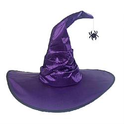 Шляпа Ведьмы с пауком №2, фиолетовый