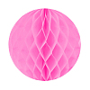 Бумажное украшение шар 40 см розовый