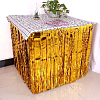 Юбка фольгированная для стола 2,75 см х 75 см, металлик золото