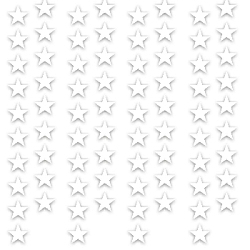 Гирлянда "Звезды" перламутровые 10 см х 4 м, Белый